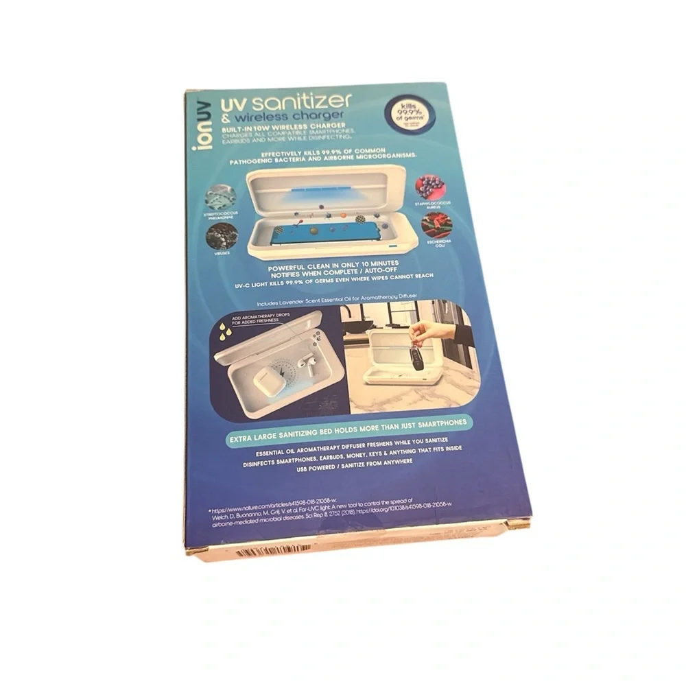 Ion UV Sanitizer & Wireless Charger
